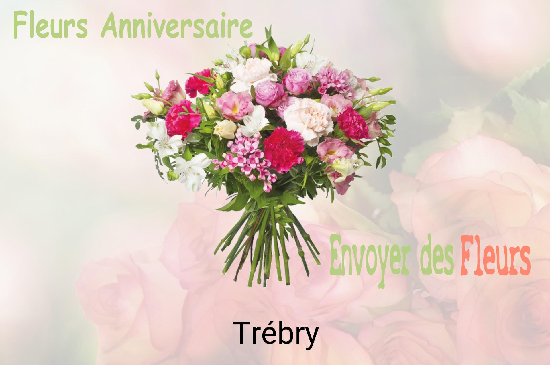 Bouquet de fleurs d’anniversaire livré à Trébry